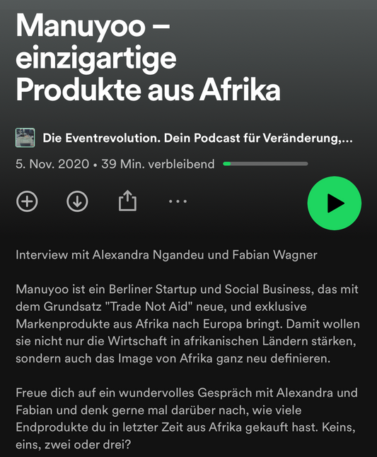 Podcastfolge über Manuyoo