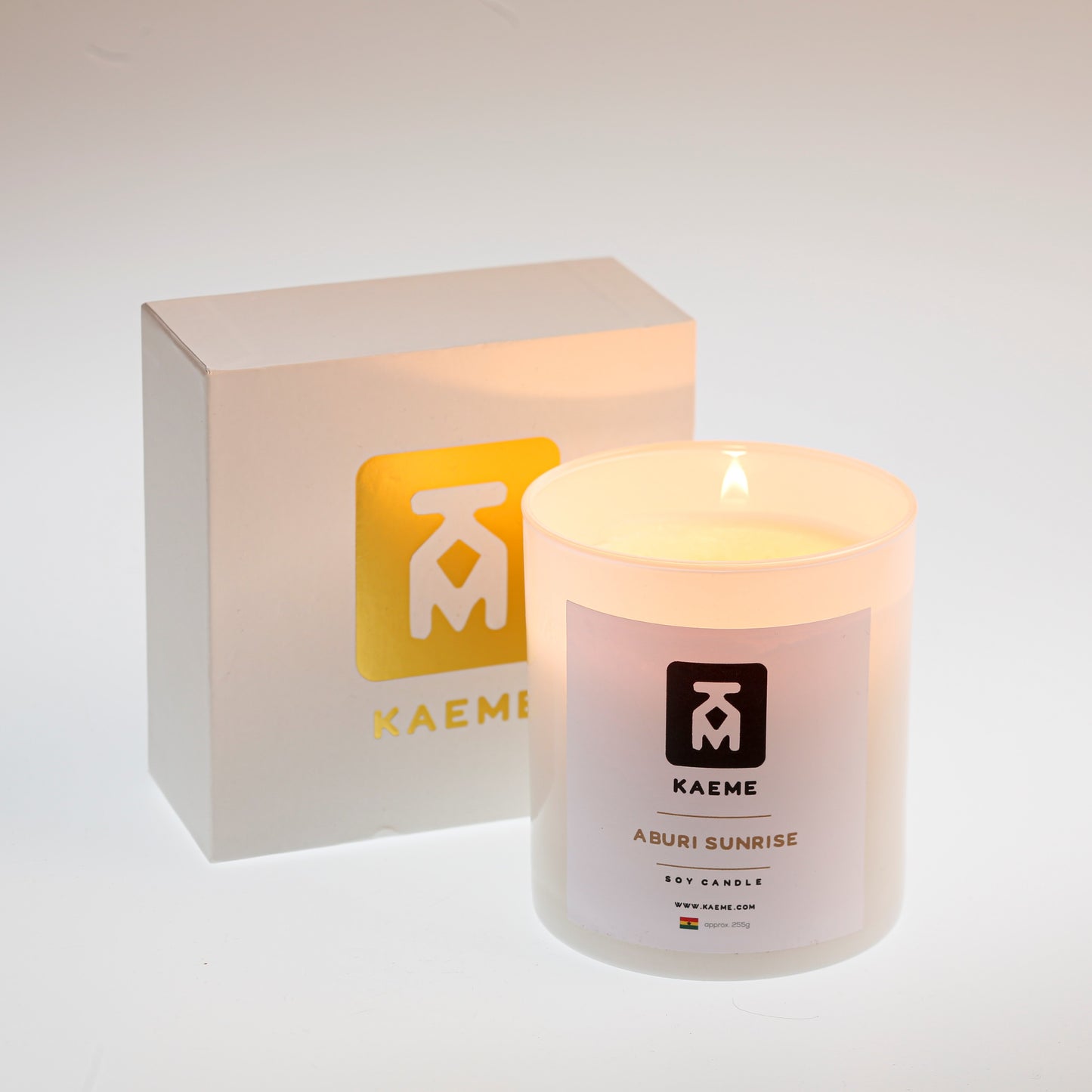 Scented candle Aburi Sunrise