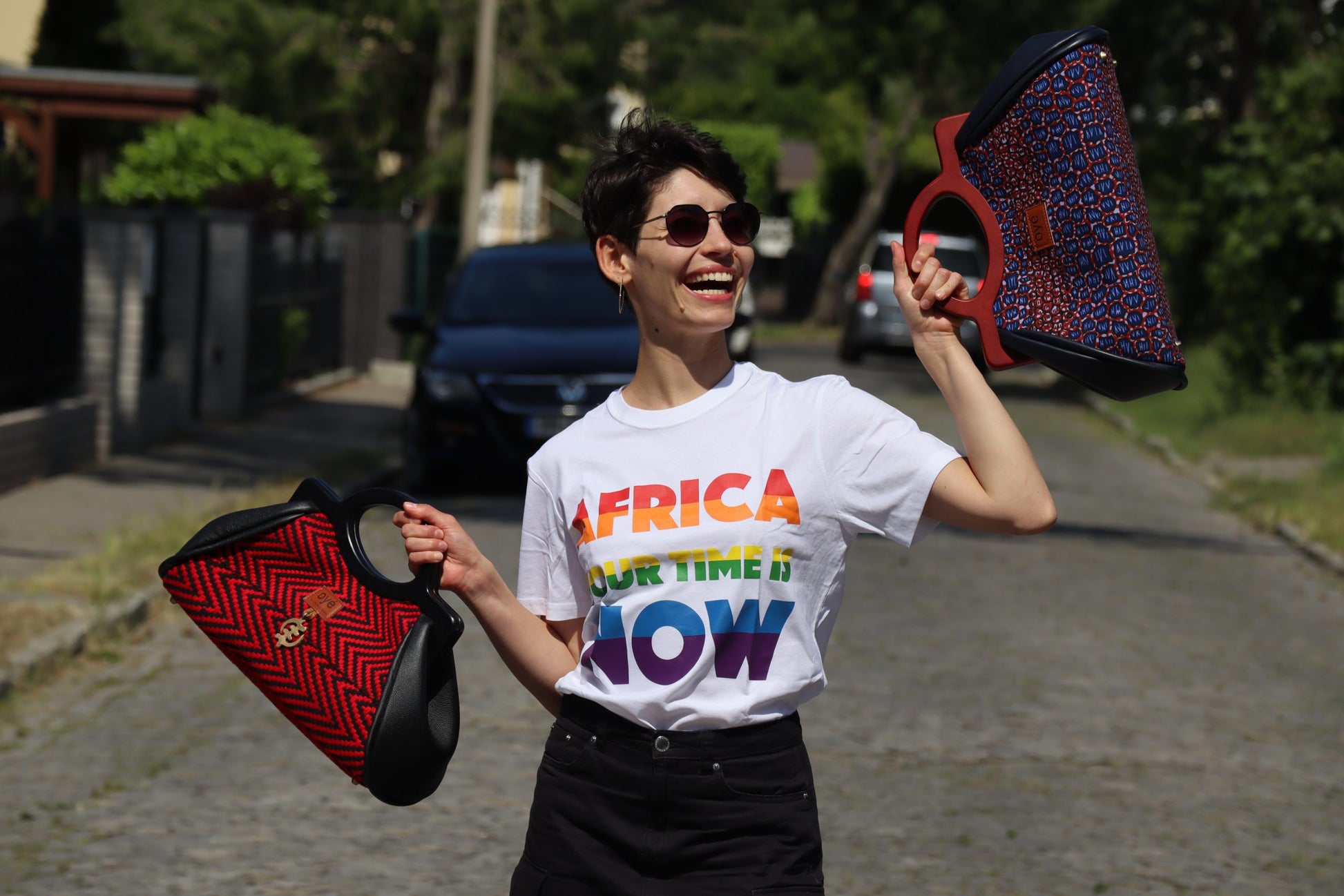 T-Shirt Design aus Südafrika – Rückseite und Passform

